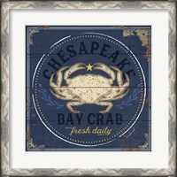 Framed Chesapeake Bay Crab