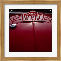 Framed Red Car Boot