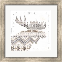 Framed Patterned Moose