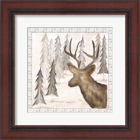 Framed Deer w/ Border