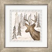 Framed Deer w/ Border