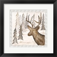 Framed Deer w/ Border