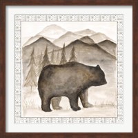 Framed Bear w/ Border