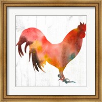 Framed Rooster I