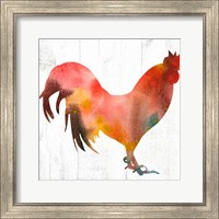 Framed Rooster I