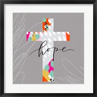 Framed Hope Cross II
