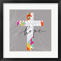 Framed Hope Cross II