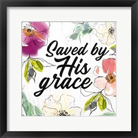 Framed Saved by His Grace