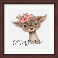 Framed Courageous Deer