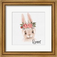 Framed 'Brave Rabbit' border=