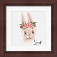 Framed Brave Rabbit