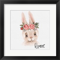 Framed Brave Rabbit