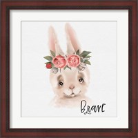 Framed Brave Rabbit