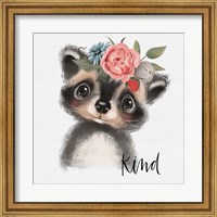 Framed Kind Raccoon