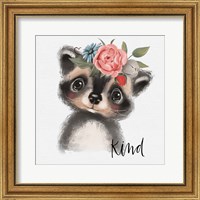 Framed Kind Raccoon