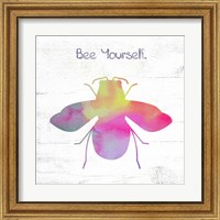 Framed 'Bee Yourself' border=