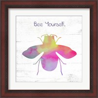Framed 'Bee Yourself' border=
