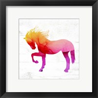 Framed 'Horse I' border=