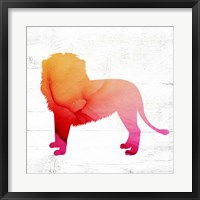 Framed Lion