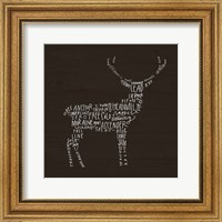 Framed Deer Lodge