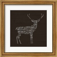 Framed Deer Lodge