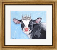 Framed 'Queen Cow' border=