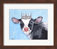 Framed Queen Cow