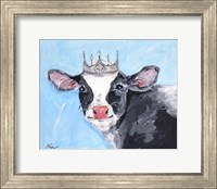 Framed 'Queen Cow' border=