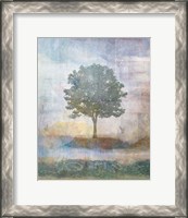 Framed 'Tree Collage II' border=