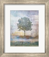 Framed 'Tree Collage II' border=