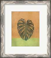 Framed 'Orange Leaf' border=