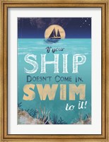 Framed Swim to Your Ship
