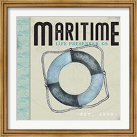 Framed Maritime