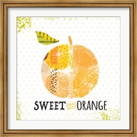 Framed Sweet as Orange