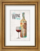 Framed It's Wine Time