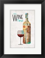 Framed It's Wine Time