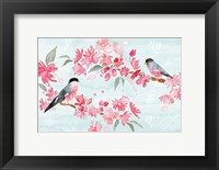 Framed Flowers and Feathers II
