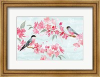Framed Flowers and Feathers II