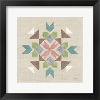 Framed Cotton Bouquet VII