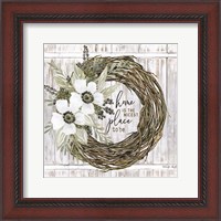 Framed Home is the Nicest Place to Be Wreath