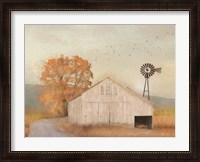 Framed Fall Barn in Muir