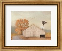 Framed Fall Barn in Muir