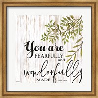 Framed You are Fearfully and Wonderfully Made