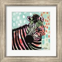 Framed Wilma the Zebra