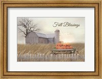 Framed Fall Blessings