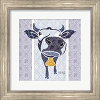 Framed Bluebell the Cow
