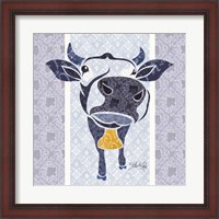 Framed Bluebell the Cow