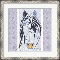 Framed Bluestar the Horse