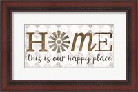 Framed Home - This is Our Happy Place