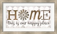 Framed Home - This is Our Happy Place